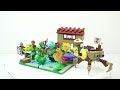 Lego Plants vs Zombies: Pool Party Brick Sets Unbox & Build | Unofficial Lego