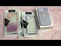 iPhone 11 unboxing purple in 2021 + cute phone cases💜💟