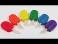 Play Doh Rainbow Popsicles Ice Cream!