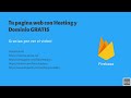 Hosting y Dominio Gratis en Firebase para tu Pagina Web (Tutorial) (2024)