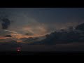 Sunset timelapse 22.05.2018