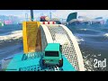 HARD HELION CAR PARKOUR 863.751% PEOPLE CANNOT CAOMPLETE THIS | GTA V