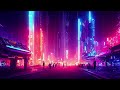 528Hz Space Sci Fi Ambient| Melancholic Cyberpunk Chill Music| Synthwave Blade Runner mood with Rain