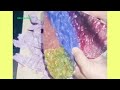 Asmr Dyed Gym Cubes | Oddly Satisfying Relaxing sounds | asmr soap Cubes SWA Cutting #18