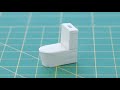 DIY Miniature Bathroom｜微缩浴室