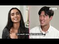 Korean Guy Blind Dates with Beautiful Indian Celebrity For the First Time! (Ft. Sakshma)