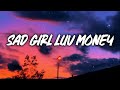 Amaarae - Sad Girl Luv Money (Lyrics/Letra)