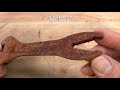 Restoration of INSANELY Rusty wrench 🔧Unbelievable Outcome