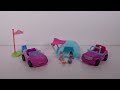 Mini Barbie Land Vehicles Camping Jeep and Convertible Unboxing Review