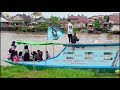 lomba sampan bedar PADUGURIS race sungai Sambas kecil part 1