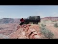 My Suv Cars hits the Muscle Car at the Speed of 50 Km/h and falls from Mountain - BeamNG.Drive
