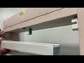 Horizontal Blinds - Center Support Bracket Blind Install