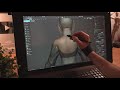 Blender 3D Character Creation (Timelapse) - Sculpting 2B NieR:Automata