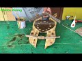Proses dan Cara Membuat Jam Dinding Antik Kombinasi dua Warna Bambu~ Kerajinan Bambu