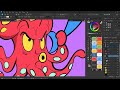 Affinity Designer : Inking and Coloring.