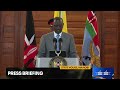 Kenyan President William Ruto speaks to protesters, warns dangerous criminals, assures Kenyans