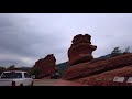 Garden of the gods - Colorado Springs, CO - 4K footage