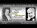 Beethoven: Symphony No. 7, Toscanini & NBCso (1951) ベートーヴェン 交響曲第7番 トスカニーニ