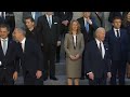 US President and Heads of State arrives at NATO HQ