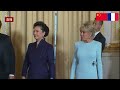 习近平和彭丽媛出席法国总统马克龙举行的欢迎宴会/Xi and Peng attended the welcome banquet hosted by French President Macron