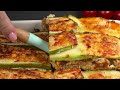The most delicious zucchini recipe! I make them every weekend! Vegetable lasagna for dinner❗️