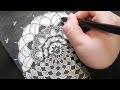 Drawing a mandala