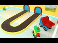 Full episodes of Car cartoons & NEW street vehicles. Cars cartoon for babies & Leo the Truck.