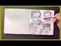 ⭑ SKETCHBOOK SESSION #1 // drawing pedro pascal // can we talk about THE LAST OF US? ⭑