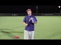 Drills for outfielder warmups, gap communication