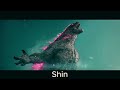 Godzilla Evolved With Different Godzilla Sounds