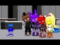 Sonic stuck in a room with Fnaf 1 for 24 hours//FNAF