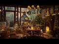 Captivating Christmas Jazz in a Cozy Coffee Ambience 🎄 Relax and Unwind in Festive Warmth