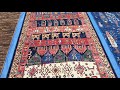 Beautiful Wide, Long Afghan Runners! Tree of Life and Tribal Designs, All Handmade!