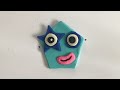 Numberblock Play Doh Shapes | Numberblocks Flatland 2D Shapes | Learn Numbers, Colours And Shapes!
