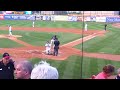 Tigers Indians AA Prospect Derek Hankins walks Bradley Zimmer 7/17/15