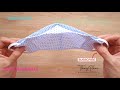 NO FOG ON GLASSES | Perfect 3D Face Mask | Best Fit-Comfortable-Beautiful Face Mask | PDF Pattern