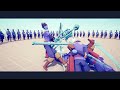 100x ICE ARCHERS vs EVERY UNIT - Totally Accurate Battle Simulator TABS