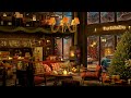 Cozy Coffee Shop Ambience with Relaxing Jazz Music for Sleep, Focus ❄ Smooth Piano Jazz Instrumental