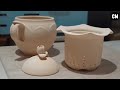 ASMR : Making a Ceramic Tea Pot। [ Ceramicmann ]