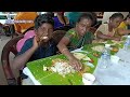 engagement treat South Indian special lunch ful veg meals my family eating show