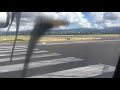 ATR 42 on Honolulu Airport Runway Taxiing