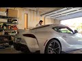 Toyota GR Supra Magnaflow Xmod exhaust w Activeautowerk catted downpipe ($4000 exhaust setup)