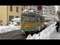 Cargo Tram Zürich | Schneepflug | Führerstandsmitfahrt