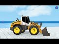 Choose The Right Mystery Wall With JCB Tractor Car Fire Truck Bus Escape Room Challenge vehicle Game