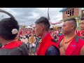 One man hosting all the villagers, Chakhesang Naga village life