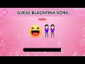 GUESS BLACKPINK SONG BY THE EMOJI / ARE YOU A REAL BLINK (BLACKPINK QUIZ)