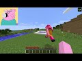 Minecraft Peppa Pig vs George Pig : MODERN SECRET BASE BUILD CHALLENGE