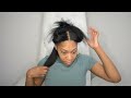 How I Blow Dry & Flatiron My Hair:Relaxed Hair