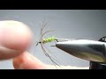 Tying the White Clay Flymph (viewer submitted pattern)