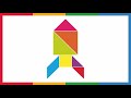 Children's Puzzles - Easy Tangram shapes for children - By CARA BIN BON BAND